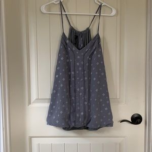 Geometric print blouse